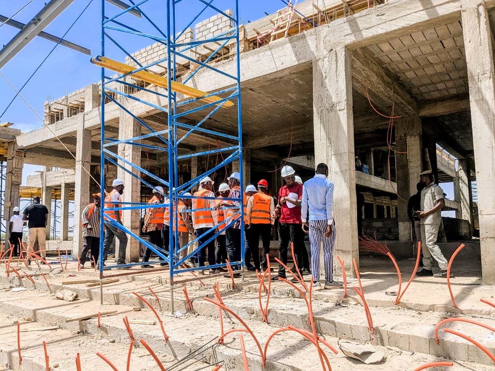 Visite du Ministre de l’Enseignement à l’Université Daniel Ouézzin Coulibaly de Dédougou.